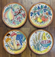 Deruta Pottery - Set Of 4