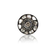Anello Vittoriano Polki Pave
