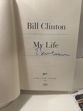 My Life SIGNED by BILL CLINTON