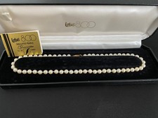 Collana perle simulate Lotus