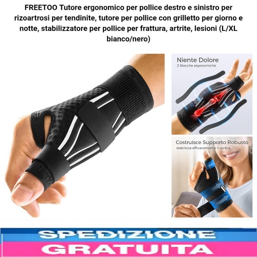 Tutore pollice mano destra - tutore,
