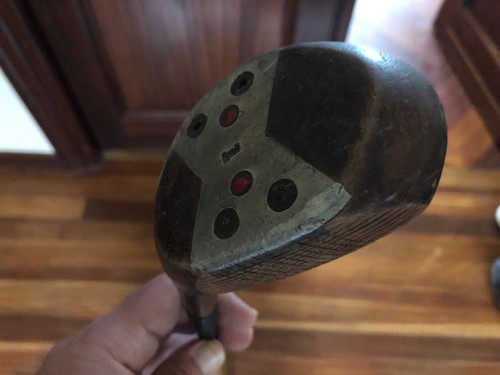 Antiguo palo golf madera - palo,