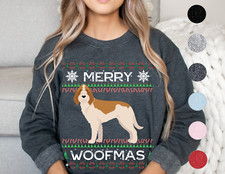 Maglione natalizio GBGV Grand Basset Griffon Vendeen regali mamma papà felpa