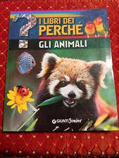 IL LIBRO  DEI PERCHE     GLI ANIMALI  ed.  GIUNTI    BIL F 1119