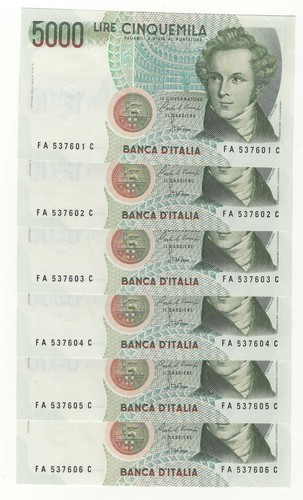 5000 lire bellini decr - bellini, 4