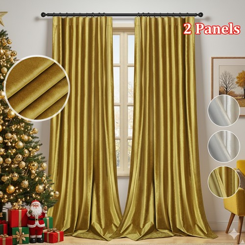 Coppia tende velluto lusso - coppia,