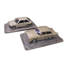 Lotto 2 Modellini Auto Scala 1:43 ZAZ 1102 Taveia Syrena 105-1975 Pezzi Ricambio