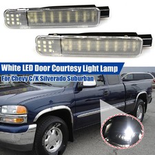 Luci ingresso luce di avvertimento porta per Chevrolet Tahoe GMC Sierra Hummer H2