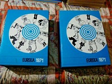 EUREKA annata completa 1971 ril. nei raccoglitori corno originali ottima gadget