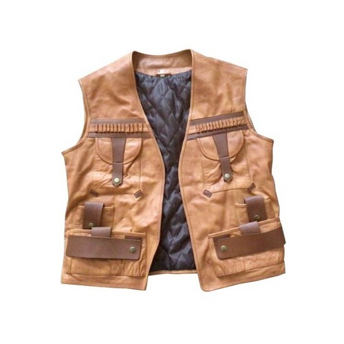 Dundee gilet pelle di - pelle,
