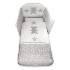 Italbaby Piumone lettino set 4 pz STELLINE Rosa 120 95 06