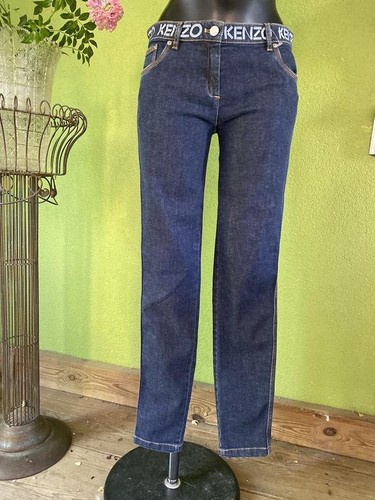 Jeans donna kenzo blu navy - jeans,