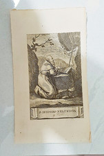 stampa incisione d'epoca da