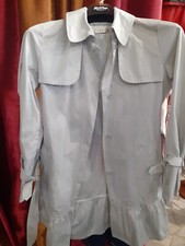 Trench I Blues Grigio Taglia 42