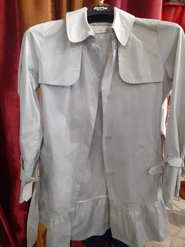 Trench blues grigio taglia - blues,