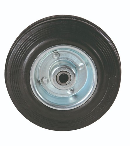 Ruota gomma nera maurer - gomma,