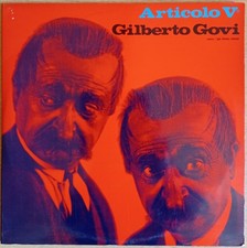 GILBERTO GOVI - ARTICOLO V -