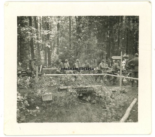 Orig foto ciclisti soldati - orig.,