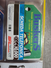 Scheda Telefonica Ferrara Festival Buskers - Tiratura Limitata