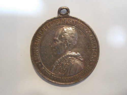 Vaticano medaglia leone xiii - vaticano,
