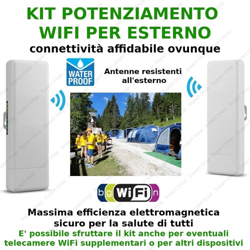 Kit antenne wifi esterno 1km - 2,