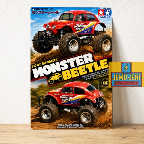 Poster tamiya monster beetle - poster,