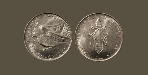 Città del vaticano - 100, lire