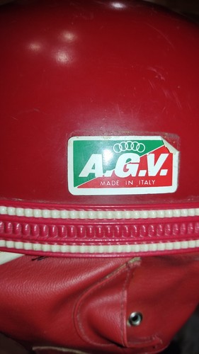 Vintage agv motorcycle helmet - agv,