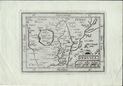 Carta geografica perugia - carta,