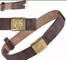 Romanian Army Leather Belts