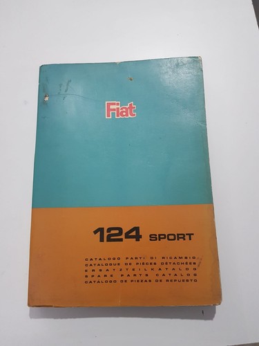 Fiat 124 sport catalogo parti - sport,