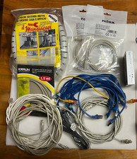 CAVI RETE Lotto vari pezzi (cavi + switch)