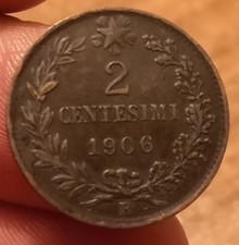 Coin 2 Centesimi 1906 Valore