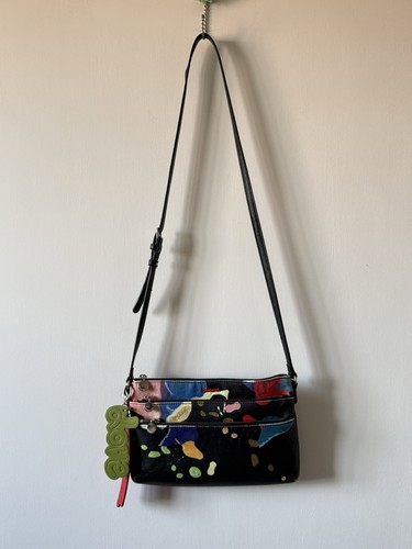 Borsa desigual nera tracolla - borsa,