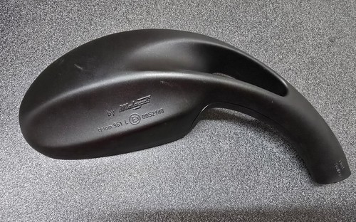 Specchio nero opaco - dx,