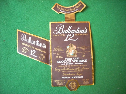 Etichetta vintage scotch - etichetta,