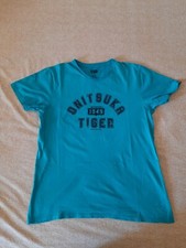 TSHIRT ONITSUKA TIGER TURCHESE UOMO TG. XL