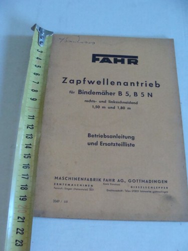Manuale fahr macchine agricole - fahr,
