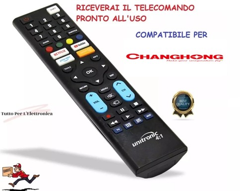 Telecomando changhong - tv,