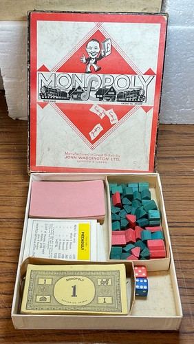 Gioco monopoly vintage - monopoly,