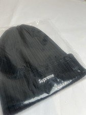 Supreme Overdyed Beanie Nero