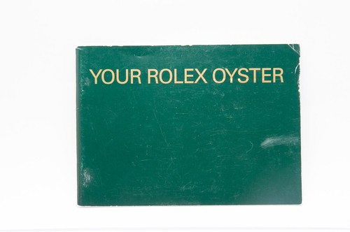 Libretto originale your rolex - your,