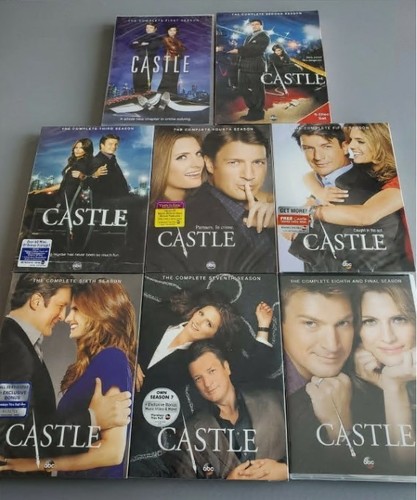 Castle seasons dvd - castle, 1-8