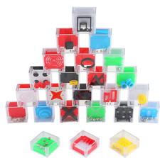 Set 24 Cubi Rompicapo Puzzle I Idee Regalo Natale 2024 I Rompicapo Bambini E Adu