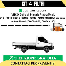 Kit 4 Filtri Tagliando per