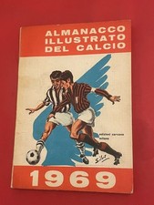 Almanacco Illustrato del Calcio Carcano 1969 no Panini ottimo
