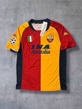 Maglia Totti Roma 2001-2002 Home UCL Taglia M