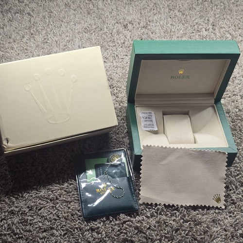 Rolex box vuoto portaoggetti - rolex,