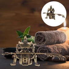 Creativo rame Guan da tavolo ornamento da tavolo tè pet bronzo articoli per