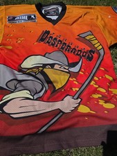 Rara maglia hockey AIHL vintage taglia uomo L autentica stile professionale hockey in linea